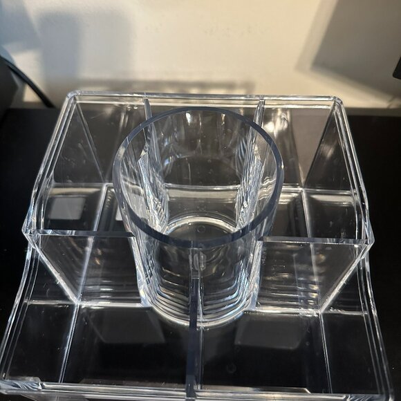 “The Heiress” Multi-Purpose Organizer – Clear Acrylic Storage Bin - Picture 3 of 11